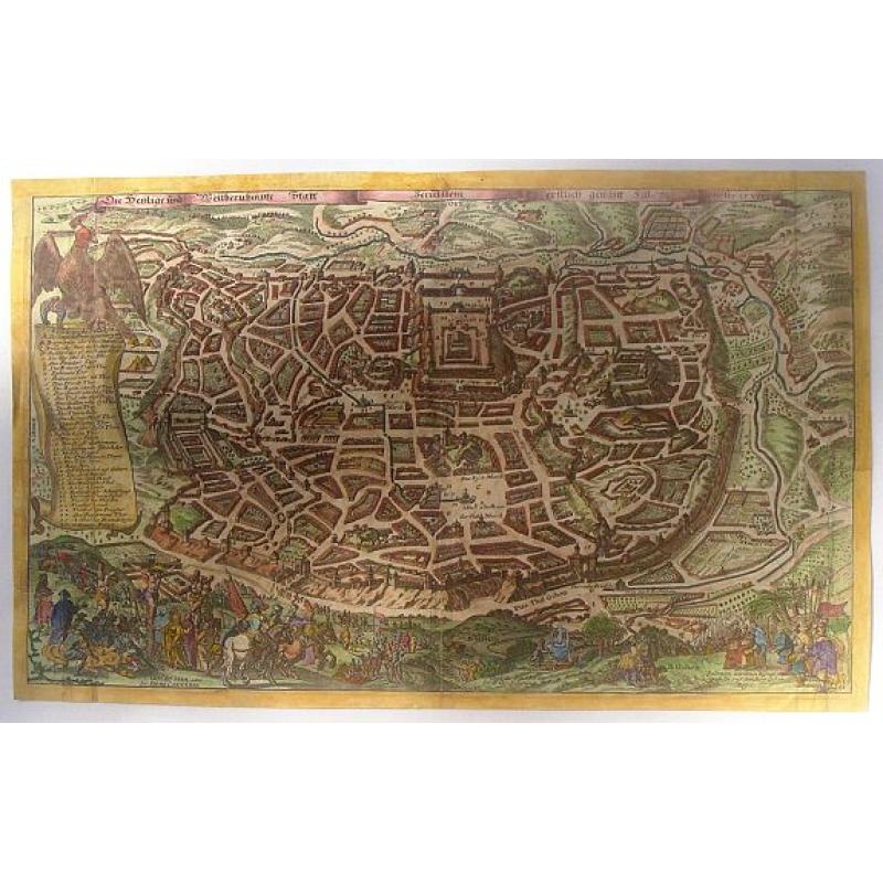 Die Heylige und Weitberümte Statt Ierusalem, erstlich genant Salem Genesis 14 vers. 13.
