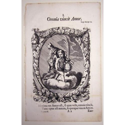 Old map image download for Omnia Vincit Amor - Love Conquers Everything.