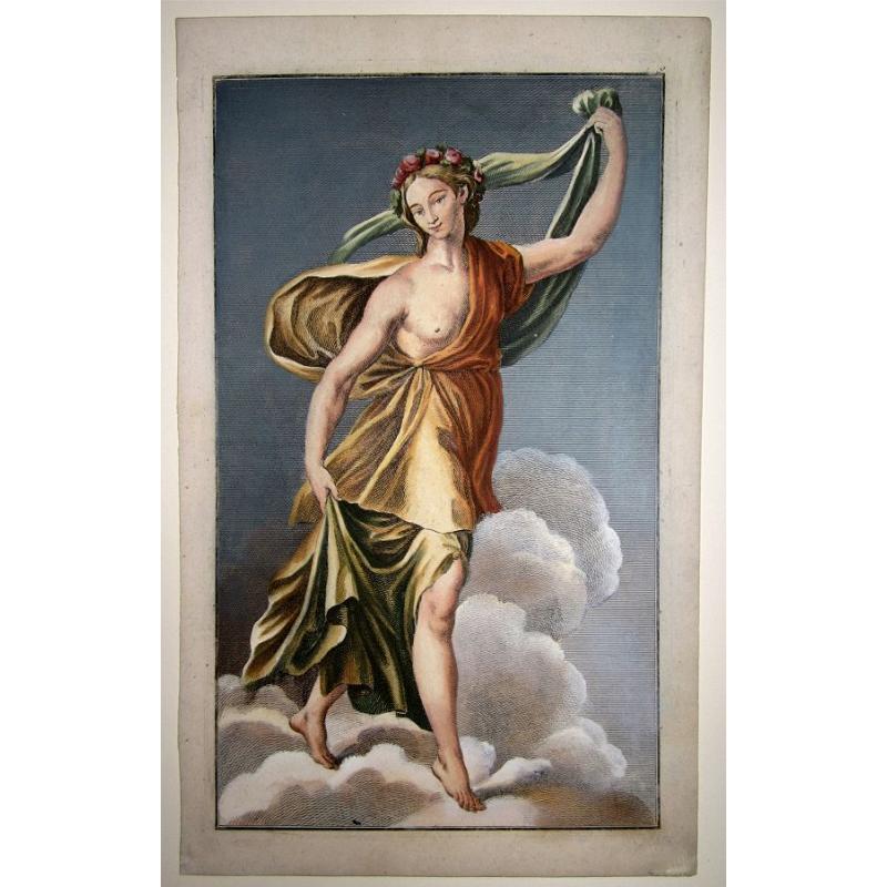 Female Classical Figure in yellow dress.