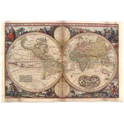 Orbis Terrarum Typus De Integro In Plurimis Emendatus Auctus et Icunculis Illustratus.