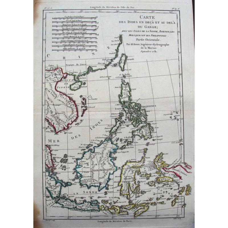 Carte des Indes en deçà et au delà du Gange...
