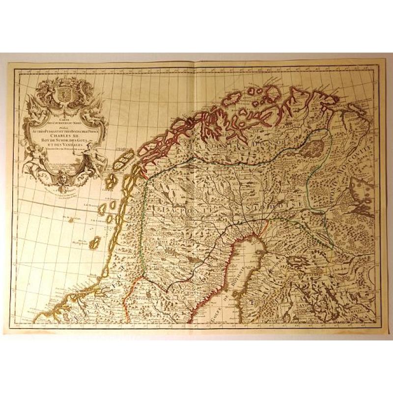 Carte des Courones du Nord.