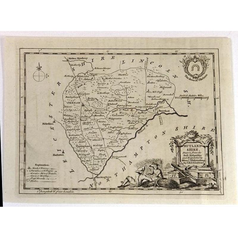 RUTLAND SHIRE, Drawn from the best Authorities
