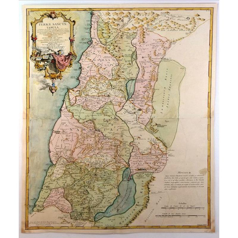 Terrae Sanctae Tabula e Scripturae Sacrae, Flavii Josephi ....   