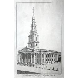 A set of 10 views of London Church's engraved by Benjamin Cole.