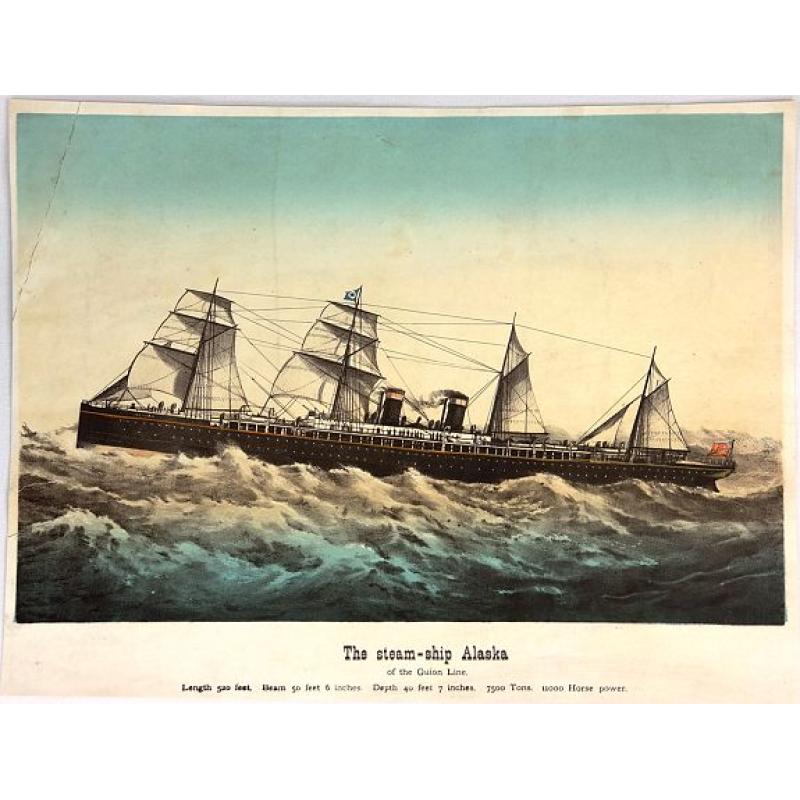 The Steam-Ship Alaska.