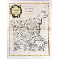 Le Provincie di Bulgaria, e Rumelia Tratte dalla carte dell' Impero Ottomano del Sig Rizzi Zanoni