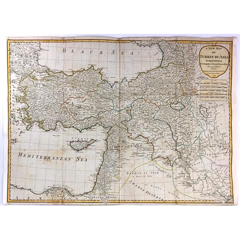 A New Map of Turkey in Asia...