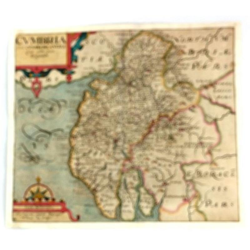 Cumbria Sive Cumberlandia Quae Olim par Brigantum.
