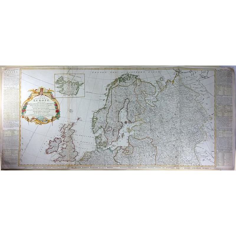 A New and Accurate Map of Europe. Divided into its Empires, Kingdoms, States and Republics. . . 