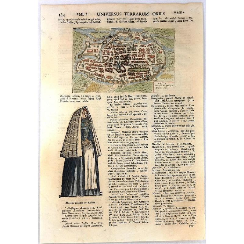 Metz Antiqua et Precipue Belgra Urbs.