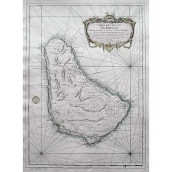 Carte de l'Isle de la Barbade dressee au Depost des Cartes et Plans de la Marine...