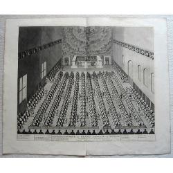 Sale du Grand Conseil de Venise....de Pierre Mortier Libraire. A Amsterdam.