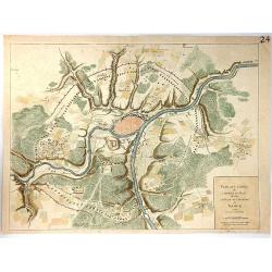 Plan Des Lignes de L'Armee du Roy Devant la Ville de Chateau de Namur.