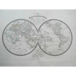 Atlas classique et universel de Géographique ancienne et moderne contenant les decouvertes et les divisions les plus nouvelles.