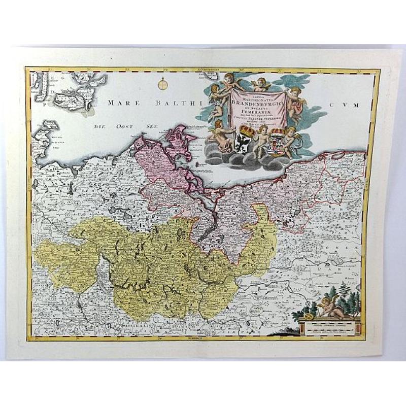 Tabula Marchionatus Brandenburgici et Ducatus Pomeraniae...