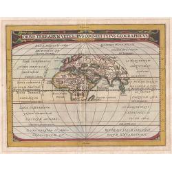 Orbis Terrarum Veteribus Cogniti Typus Geographicus.