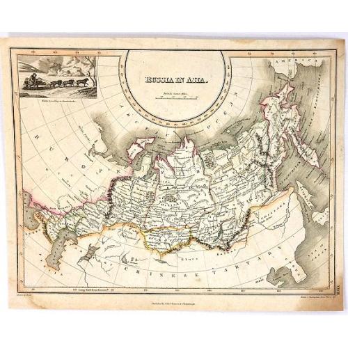 Old map image download for Russia in Asia