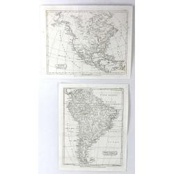 North America & South America (2 Maps) 