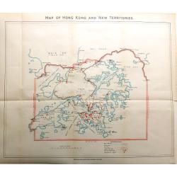 Map of Hong Kong and New Territories