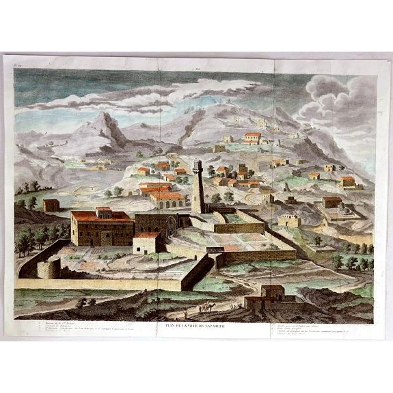 Plan de la Ville de Nazareth
