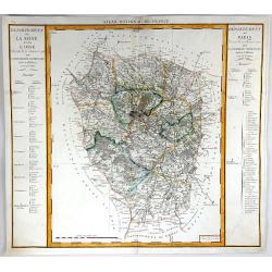 Departement de Paris & Departement de la Seine et de la L'Oise