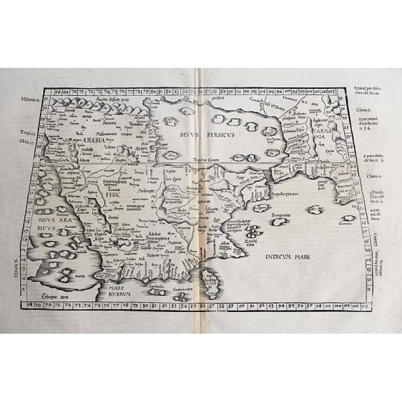 [Tabula Sexta Asiae Complectitur Arabam felicem & Carmaniam].