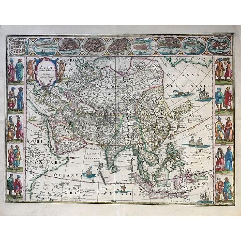 Asia noviter delineata.