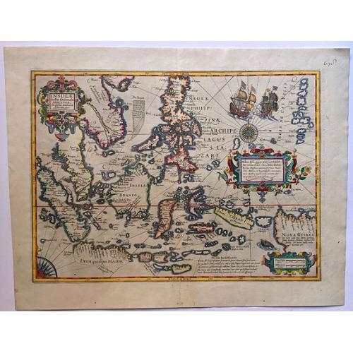 Old map image download for Insulae Indiae Orientalis Praecipuae, In quibus Moluccae celeberrimae sunt