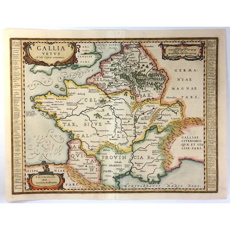 Gallia Vetus ad Iuly Caesaris Commentaria
