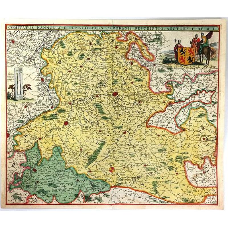 Comitatus Hannonia et Episcopatus Cambresis Descriptio Auctore
