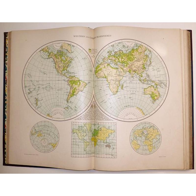 The Universal Atlas published for The Atlas Publishing Company .