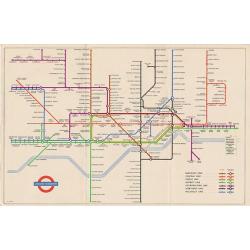 4 London Transport related maps.