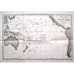 General-Karte vom Stillen Meere...