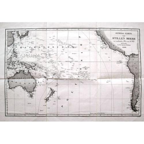 Old map image download for General-Karte vom Stillen Meere...