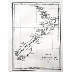 Karte von Neuseeland...