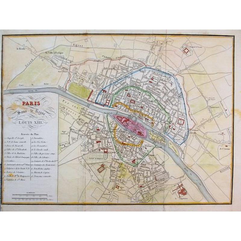Paris sous le regne de Louis XIII.