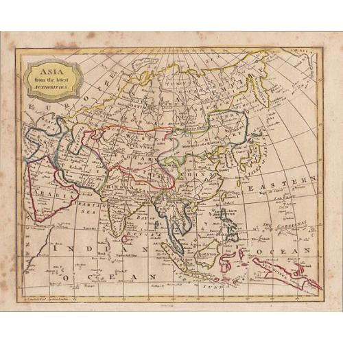 Old map image download for “Asia, from the Best Authorities”