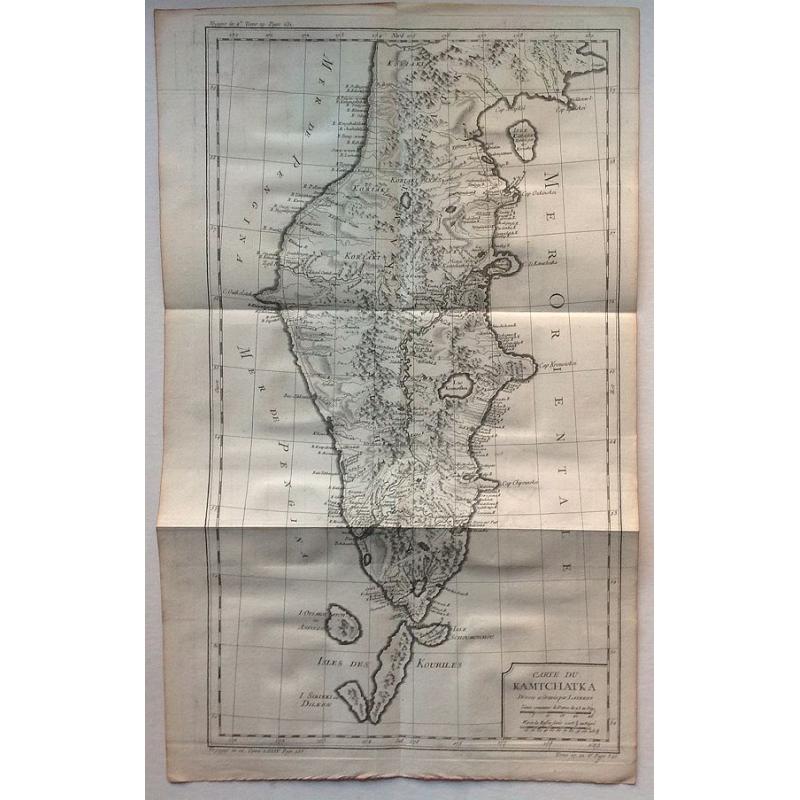 Carte du Kamtchatka