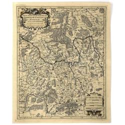 Partie Orientale du Temporel de l'Archevesché et Eslectorat de Mayence et le Comte de Remeck.