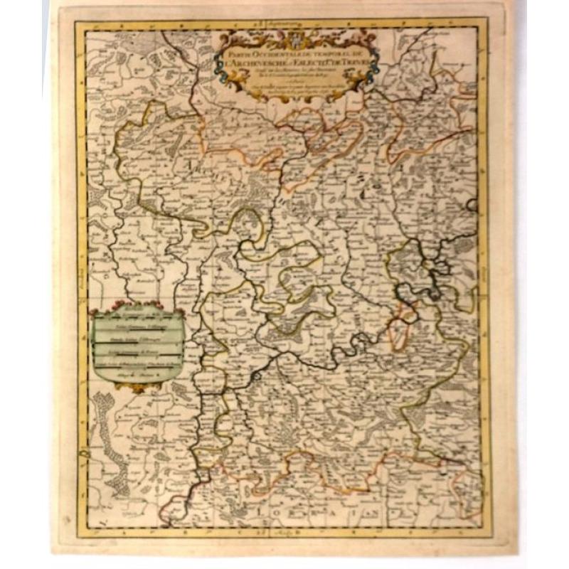 Partie Occidentale du Temporel de l'Archevesché et Eslectorat de Treves