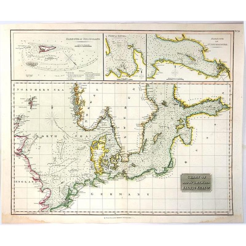 Chart of the North and Baltic Seas
