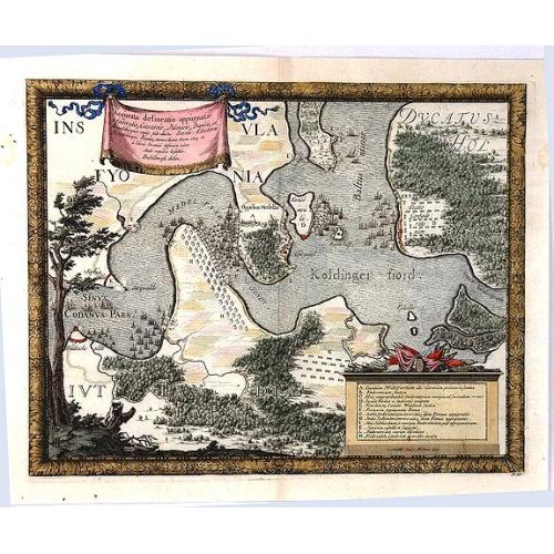 Old map image download for Accurata Delineatio Oppugnatae a Federatis, Caesareis, Polonicis, Danicis...