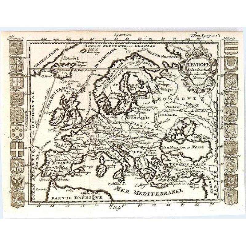 L'Europe Selon les Auth les Plus Modernes.