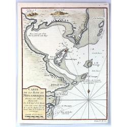 Carte de la Baye de Mosambique, Dressee sur Divers Manuscrits