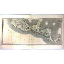 Mexico and Guatemala, Shewing the position of the Mines.