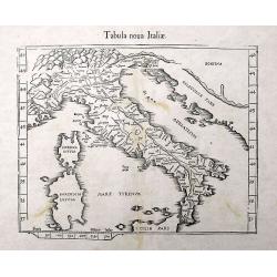 Tabula nova Italiae.