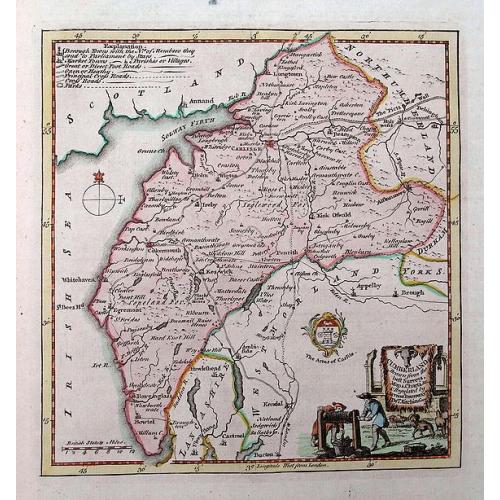 Old map image download for Cumberland drawn from the best surveys,...