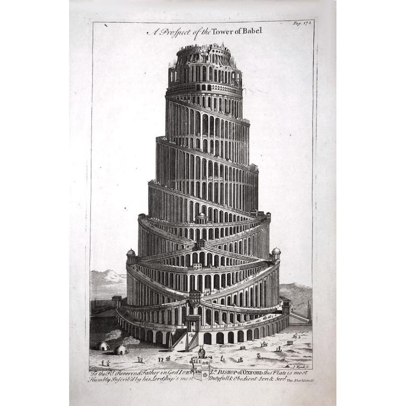 A Prospect of the Tower of Babel.