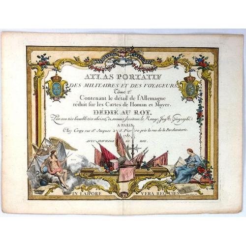 Old map image download for Atlas Portatif des Militaires et des Voyageurs. Tome 2e 